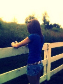 Girl Waiting Alone